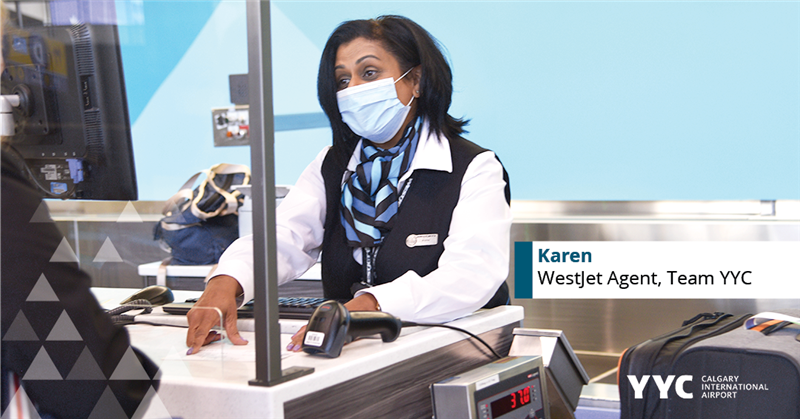 Karen from WestJet shows compassion to guests